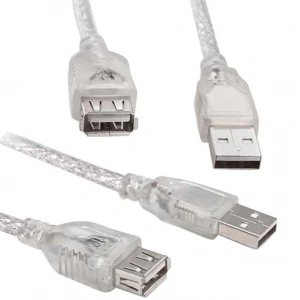 S-Link USB 2.0 Şeffaf 10 Metre Usb Uzatma Kablosu