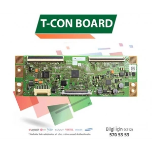 Samsung RUNTK 5351TP - UE32F5070 - UE32F5570 - CY-HF320BGSV1H - Lcd Led T-CON Board