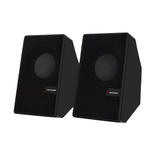 Siyah USB 2.0 + 3.5mm USB Hoparlör