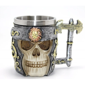 Şövalye Tasarım İçi Paslanmaz Çelik Kupa Bardak