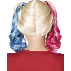 Suicide Squad Harley Quinn Kostüm Peruk