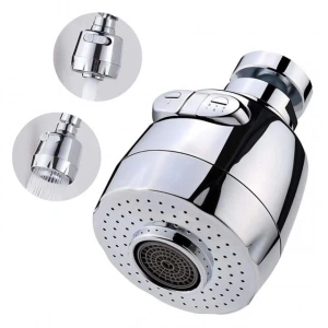 Sunup SN-27114 2 Kademeli Tasarruflu Musluk Başlığı 360 Derece