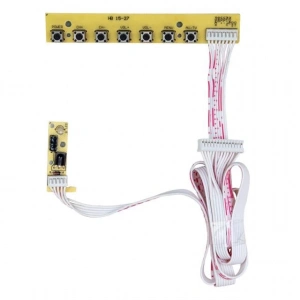 Tv Yedili Tuş Takımı ve Alıcı Göz Devresi 17-27 Inch Arası Uyumlu