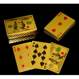 Varaklı Dolar Oyun Kartı