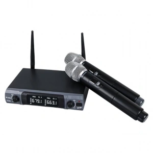 Westa WM-202H 1 Alıcı + 2 El (Lavalier) Kablosuz Uhf Mikrofon Seti