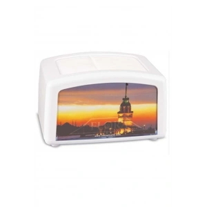 Yatay Peçetelik Beyaz Royaleks-f030