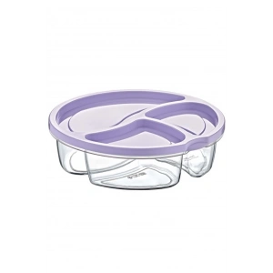 Yuvarlak Bölmeli Saklama Kabı Royaleks-mp-7049