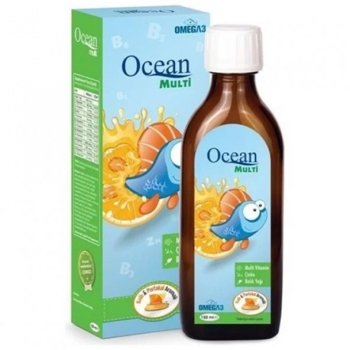 Ocean Multi Ballı Portakal Konsantreli Şurup 150