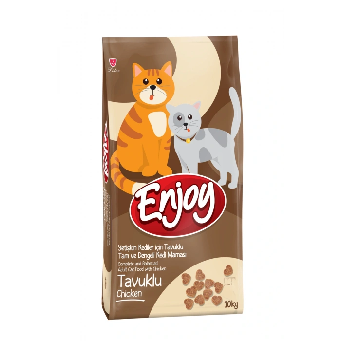 Yetişkin Kediler için Tavuklu Tam ve Dengeli Kedi Maması 10 kg