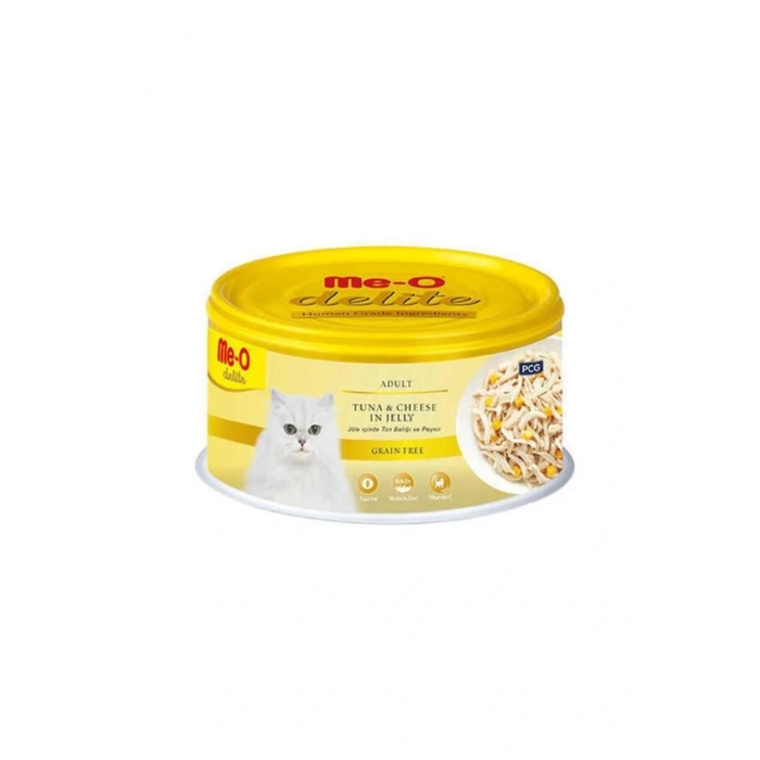 Delite Ton Balıklı Peynirli Kedi Konservesi 80 Gr