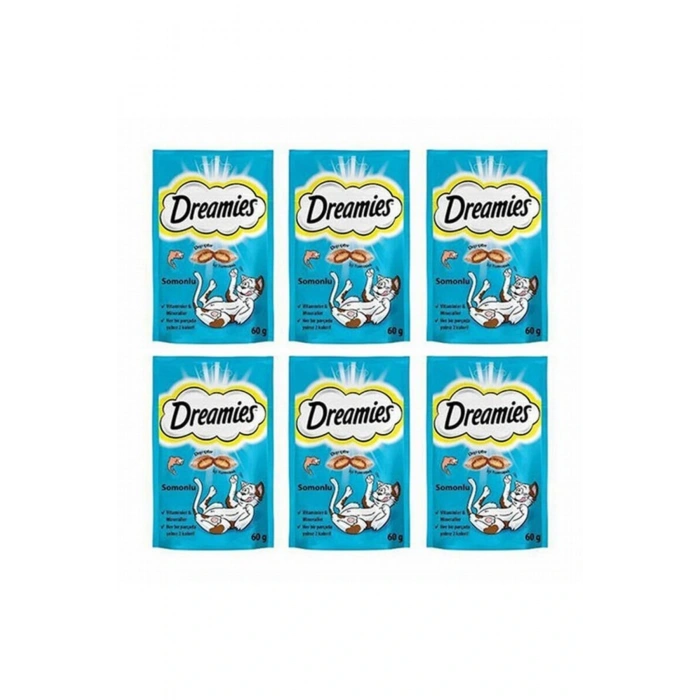 Somon Balıklı Kedi Ödülü 6x60 Gr