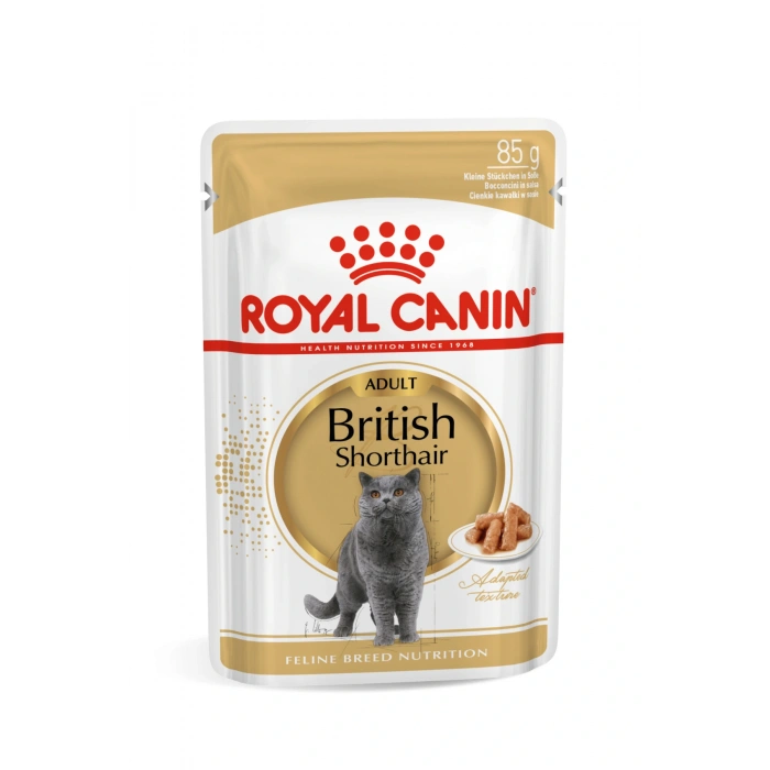 British Shorthair için Yaş Kedi Maması 12 x 85g