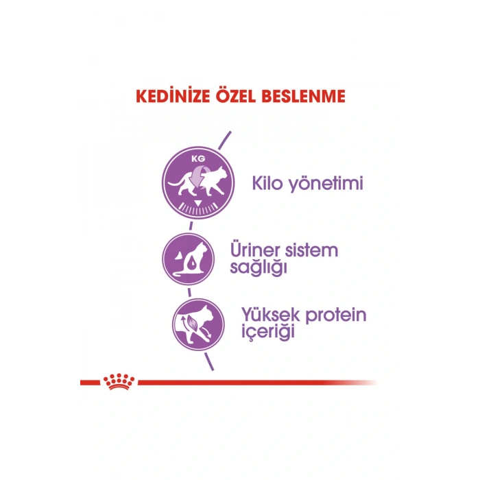 Sterilised37 Kısırlaştırılmış Kediler için Kuru Kedi Maması 2kg