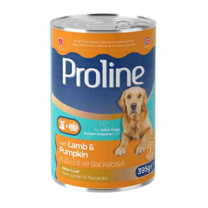 Kuzu Etli ve Bal Kabaklı Yetişkin Köpek Konservesi 395gr