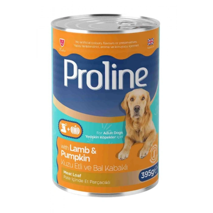 Kuzu Etli ve Bal Kabaklı Yetişkin Köpek Konservesi 395gr