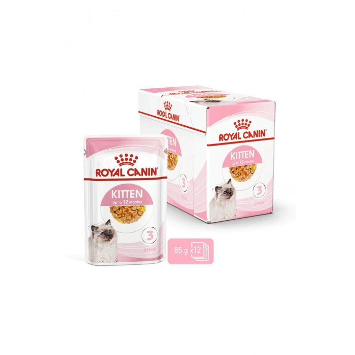 Kitten Jelly 85 Gr 12 Adet