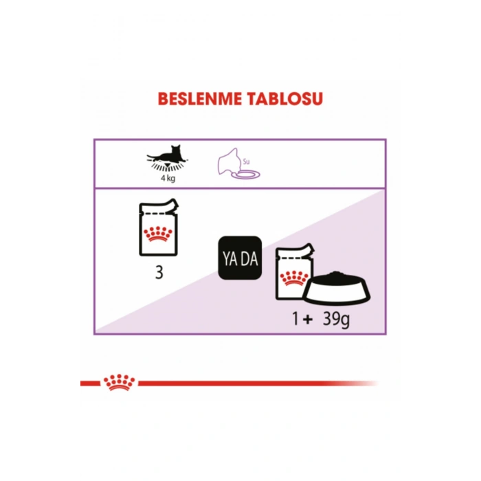 Sterilised Jelly Kısırlaştırılmış Yetişkin Kedi Yaş Maması 85 Gr x 12