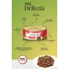 Plus Delizzia / Sos İçinde Parça Etli Dana Etli Yetişkin Kedi Maması 85g x 24 Adet