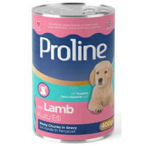 PROLİNE KUZU ETL KÖPEK KONSERVES 395 GR