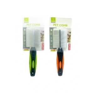 Kedi Köpek Çift Taraflı Tüy Açma Tarak 18x5 Cm