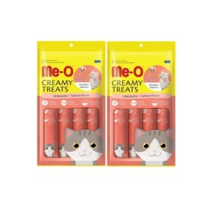 Me-o Creamy Treats Somonlu Yaş Kedi Ödül Maması 15 Gr 4lü 2 Adet