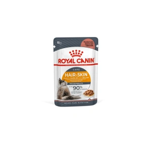 Hair&Skin Tüy ve Deri Sağlığı için Yaş Kedi Maması 12 x 85g
