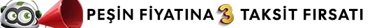 Peşin Fiyatına 3 Taksit Fırsatı
