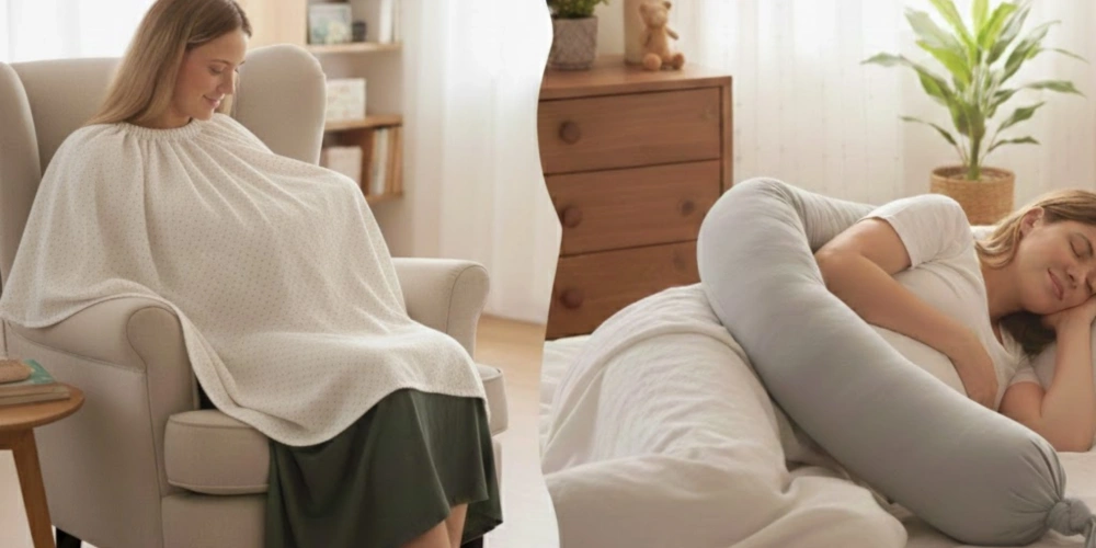 Miniboni Emzirme ve Anne Rahatlık Seti ile Konforlu, Güvenli ve Huzurlu Emzirme Deneyimi 