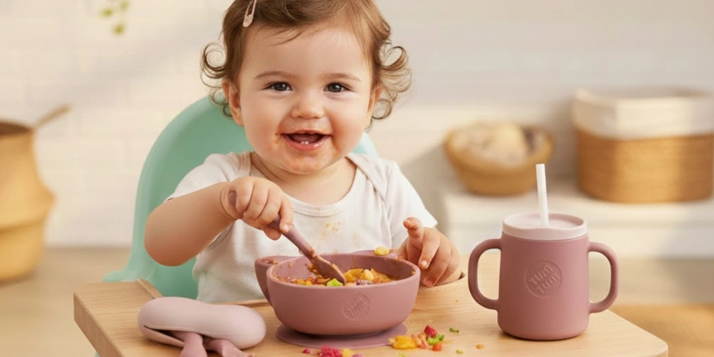 Tum Tum Silikon Ürünler ile Bebek Beslenmesinde Güvenli, Sağlıklı ve Eğlenceli Bir Deneyim 
