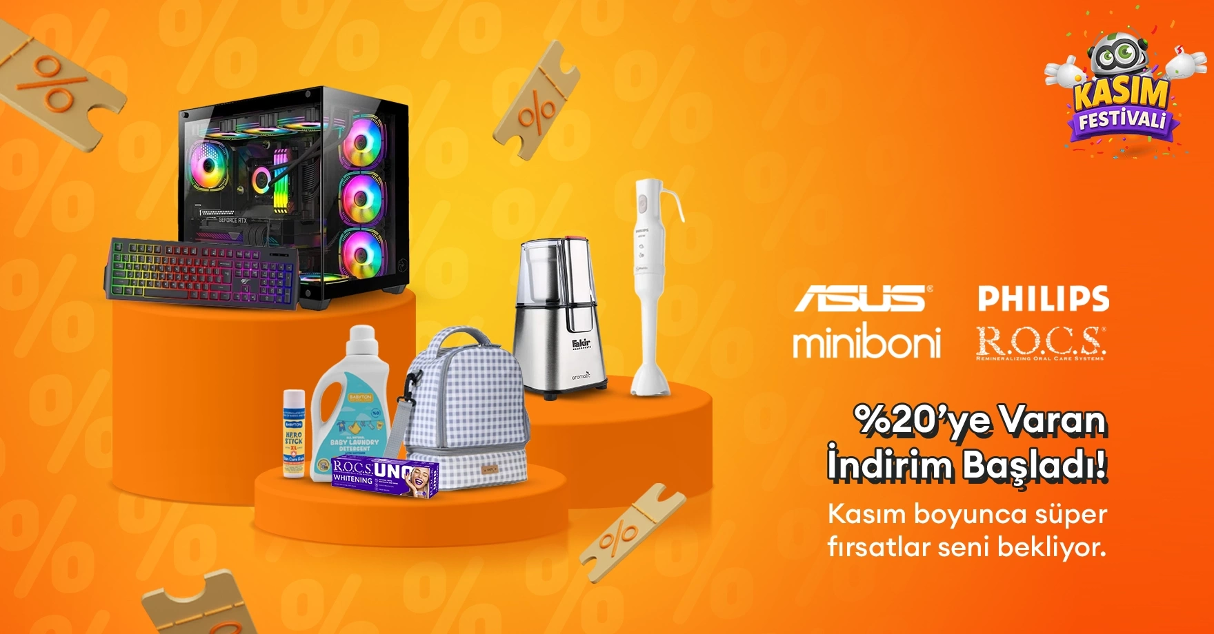 Kasım Festivali Başladı!-#f96a0c