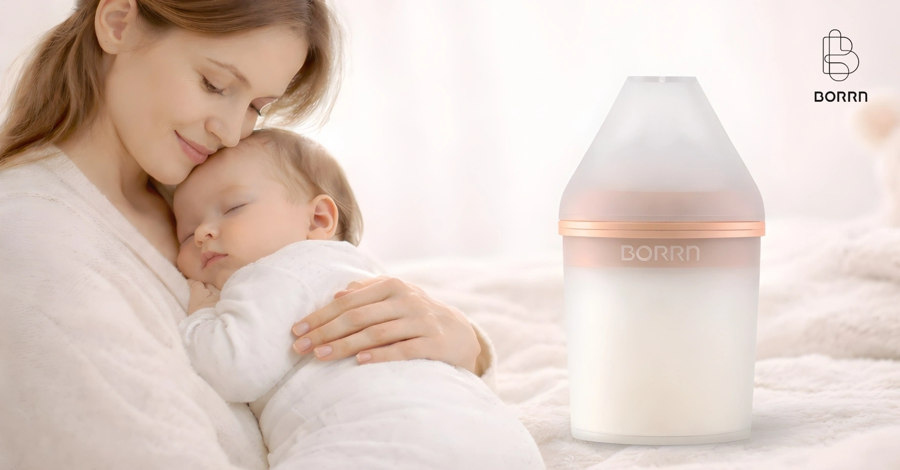 Borrn Antikolik Biberon-#9e5b3b