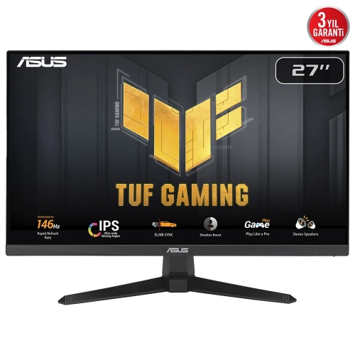 27" ASUS TUF GAMING VG279QE5A 1MS 146HZ MONITOR