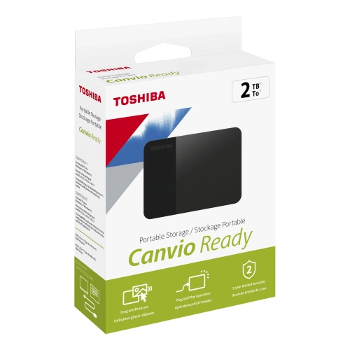 2TB CANVIO READY 2.5" USB3.2 G1 TOSHIBA HDTP320EK3AA