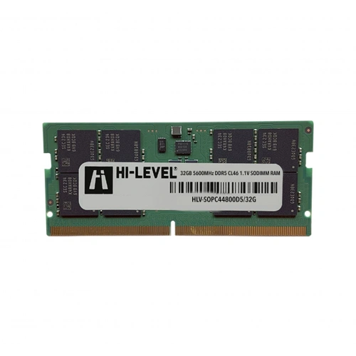 32GB HI-LEVEL DDR5 5600Mhz SODIMM 1.1V HLV-SOPC44800D5/32G
