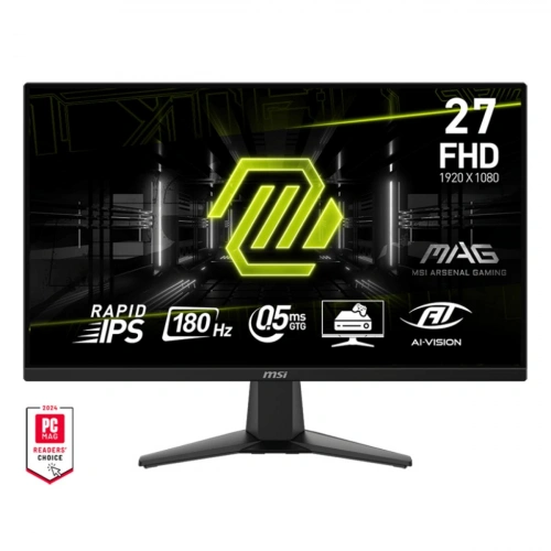 MSI MAG 275F 27" 180Hz 0,5ms Rapid IPS Adaptive-Sync Full HD Gaming (Oyuncu) Monitör