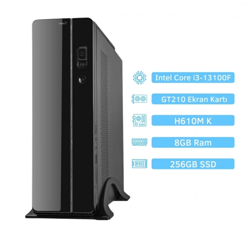 VEBiNGO Tower INTEL CORE i3-13100F 8GB Ram 256GB SSD Masaüstü Bilgisayarı