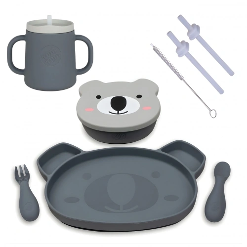 Tum Tum Silikon Beslenme Seti (7 parça) - Kev Koala