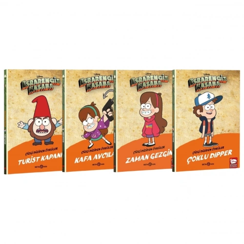 Esrarengiz Kasaba Çizgi Diziden Öyküler 4 Kitap Set