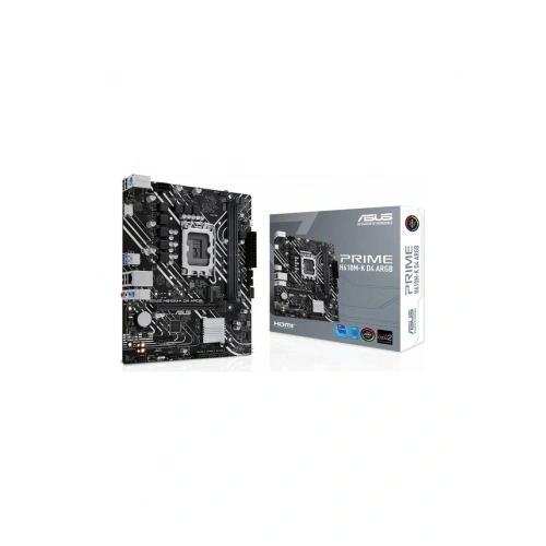 Asus Prime H610M-K ARGB 3200Mhz DDR4 Intel LGA1700 MATX Anakart