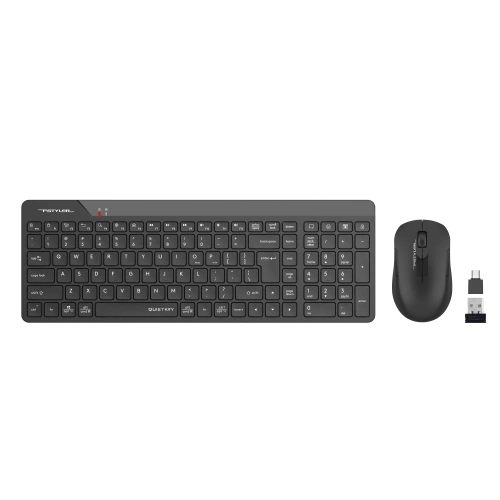A4 TECH FG2300 Q SILENT 2.4 GHZ AİR2 SİYAH KLAVYE+MOUSE