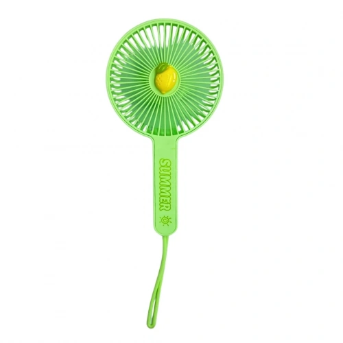 bigmate Mini El Fanı Taşınabilir Serinletici Şarjlı Yeşil Vantilatör 3 Kademeli Hız Ayarı YS2289