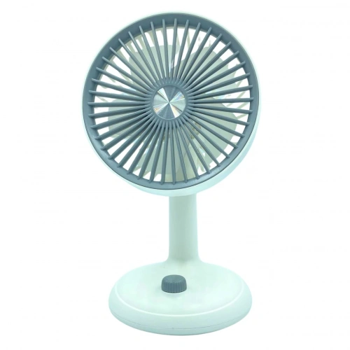 bigmate Mini Masa Fanı Taşınabilir Serinletici Şarjlı Beyaz Vantilatör 3 Kademeli Hız Ayarı YM88160