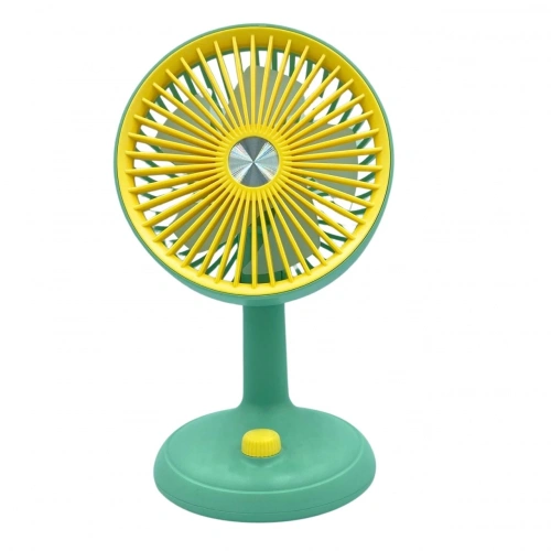 bigmate Mini Masa Fanı Taşınabilir Serinletici Şarjlı Yeşil Vantilatör 3 Kademeli Hız Ayarı YM88160