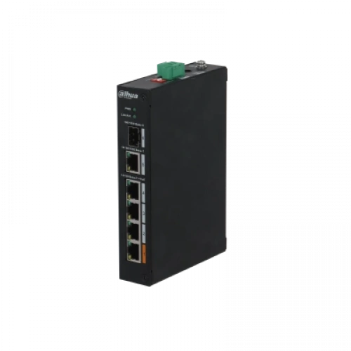 DAHUA PFS3106-4ET-60 4 PORT 4XFE-2XFE YÖNETİLEMEZ 60W POE SWİTCH