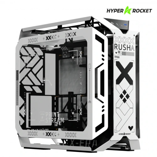 Hyper Rocket X-ERA PRO ATX RGB Gaming Beyaz Oyuncu Kasası