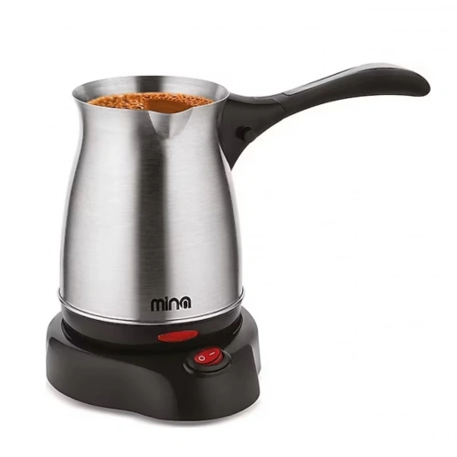 Mina Kafinox 800W Elektrikli Cezve Çelik Kahve Makinesi