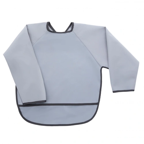 Miniboni Oyun & Mama Önlüğü Uzun Kollu - Grey