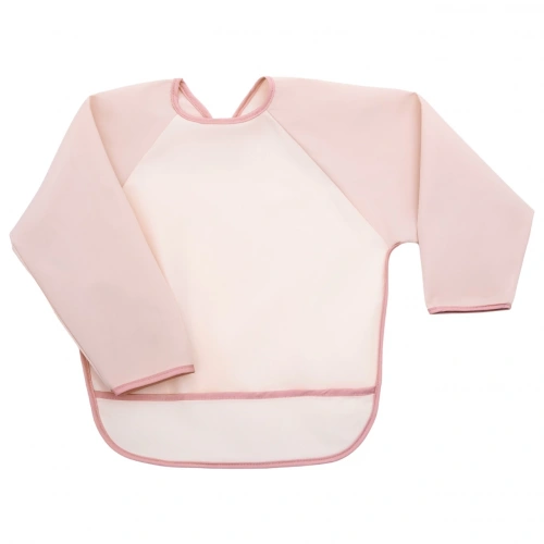 Miniboni Oyun & Mama Önlüğü Uzun Kollu - Pink