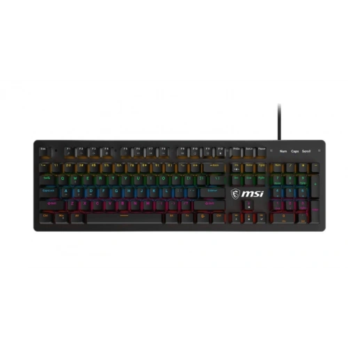 MSI FORGE GK300 RED SWITCH RGB MEKANIK GAMING KLAV