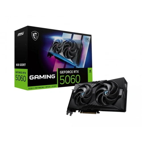 MSI GEFORCE RTX 5060 8G GAMING OC GDDR7 128B DX12 PCIE 5.0 X16 (3XDP 1XHDMI)